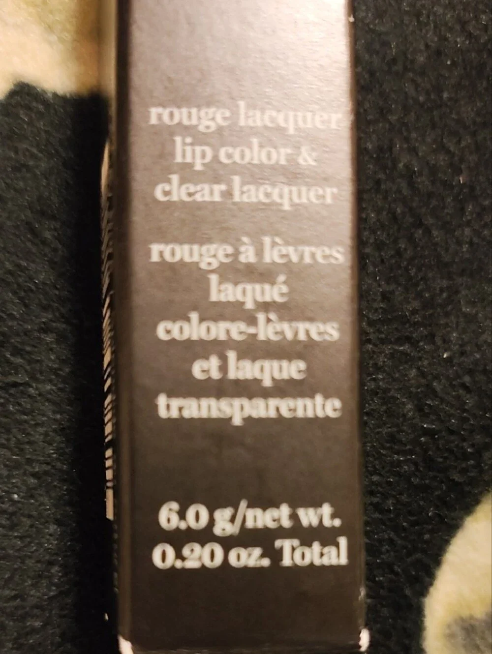 FMG Cashmere Rouge Lacquer Lip Color - Black Packaging